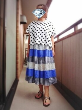 ぴよりあさん（レディース・155cm）の夏コーディネート