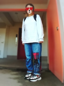 「AS KNOW AS olaca（アズノゥアズ オオラカ）のアイテム」を使った、ぴよりあさん（レディース・155cm）の秋コーディネート