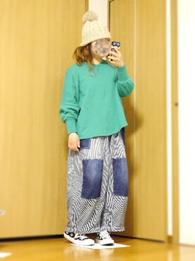 ぴよりあさん(レディース・155cm)の春コーディネート