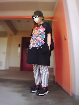 ぴよりあさん(レディース・155cm)の夏コーディネート