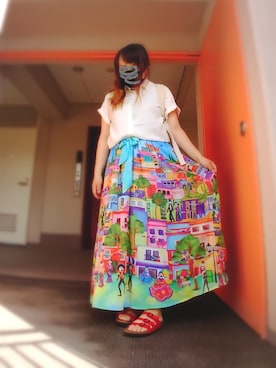 ぴよりあさん(レディース・155cm)の夏コーディネート