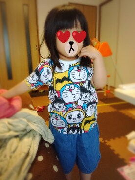 ぴよりあさん（キッズ・100cm）の夏コーディネート