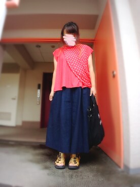 ぴよりあさん（レディース・155cm）の夏コーディネート
