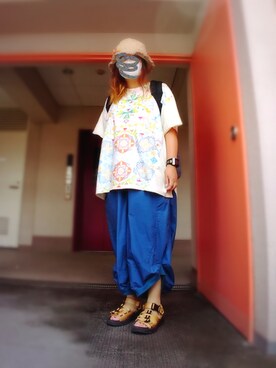 ぴよりあさん（レディース・155cm）の夏コーディネート