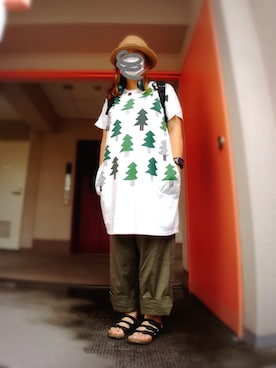 ぴよりあさん（レディース・155cm）の夏コーディネート