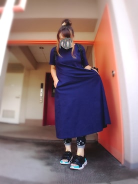 「mercibeaucoup,（メルシーボークー）のアイテム（アクセサリー）」を使った、ぴよりあさん（レディース・155cm）の秋コーディネート