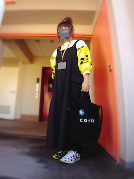 「bortsprungt.（ボシュプルメット）のアイテム」を使った、ぴよりあさん（レディース・155cm）の秋コーディネート