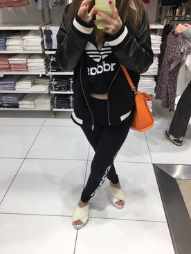 「BACKS（バックス）のアイテム（ジャケット/アウター）」を使った、nahoさん（レディース・155cm）の春コーディネート