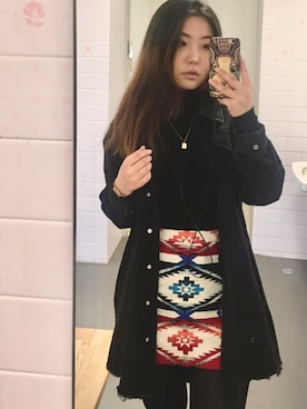 「autumn look」｜「アイテム（ジャケット/アウター）」を使った、uyanga1031さん（レディース・158cm）の秋コーディネート