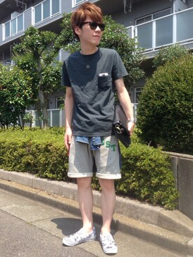 しろーさん（メンズ・167cm）の夏コーディネート