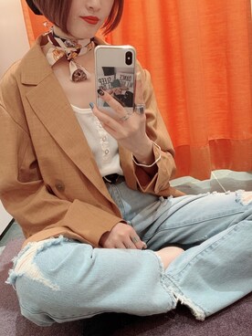 NOZOMIさん（レディース・154cm）の春コーディネート