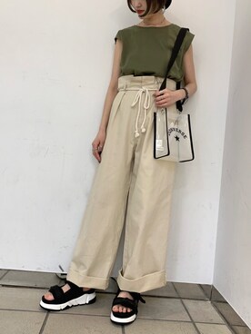 NOZOMIさん（レディース・154cm）の春コーディネート