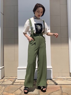 NOZOMIさん（レディース・154cm）の夏コーディネート