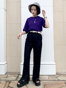 NOZOMIさん（レディース・154cm）の夏コーディネート