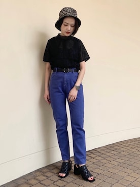 NOZOMIさん（レディース・154cm）の夏コーディネート