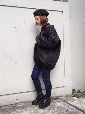 @ X-girl TAILORED PUFFER JACKET エックスガール