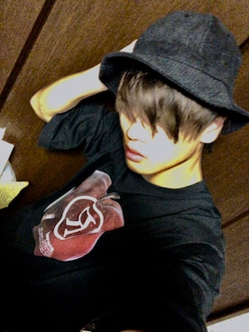 「シャリーフ(SHAREEF)」｜「アイテム（帽子）」を使った、しょうたさん（メンズ・170cm）の秋コーディネート