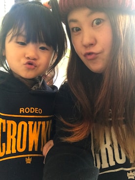 「RCWB（アールシーダブリュービー）のアイテム」を使った、Nana^_^Renさん（キッズ・100cm）の冬コーディネート