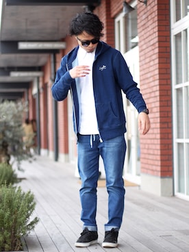 halさん（メンズ・175cm）の春コーディネート