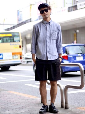 halさん（メンズ・175cm）の夏コーディネート