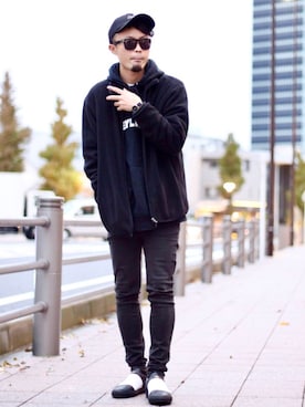 「ダニエルウェリントン」｜「アイテム（キャップ）」を使った、halさん（メンズ・175cm）の秋コーディネート
