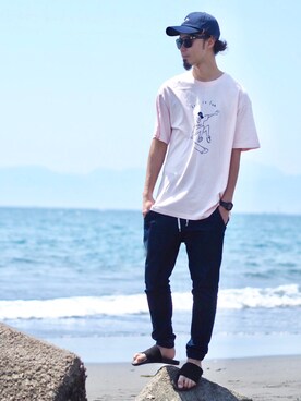 halさん（メンズ・175cm）の春コーディネート