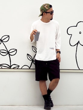 halさん(メンズ・175cm)の夏コーディネート