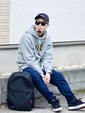 halさん（メンズ・175cm）の春コーディネート