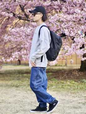 halさん（メンズ・175cm）の春コーディネート