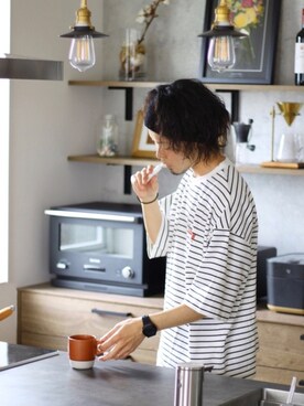 「sunista（サニスタ）のアイテム」を使った、halさん（メンズ・175cm）の春コーディネート