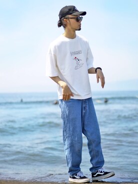 halさん（メンズ・175cm）の春コーディネート