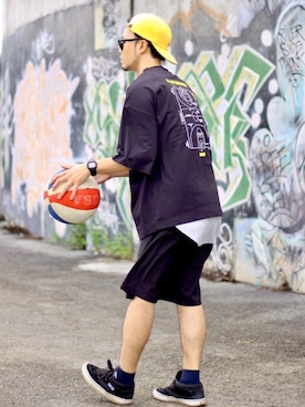 halさん（メンズ・175cm）の夏コーディネート