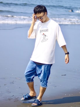 halさん（メンズ・175cm）の夏コーディネート