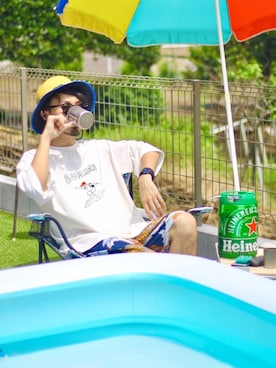 halさん（メンズ・175cm）の夏コーディネート