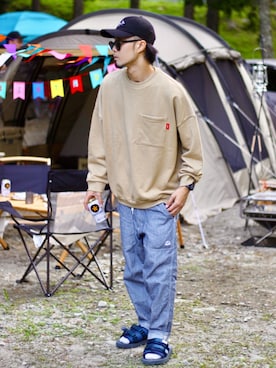 halさん（メンズ・175cm）の秋コーディネート