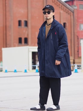 「GIVENCHY（ジバンシイ）のアイテム（シューズ）」を使った、halさん（メンズ・175cm）の冬コーディネート