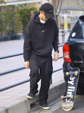 halさん（メンズ・175cm）の冬コーディネート