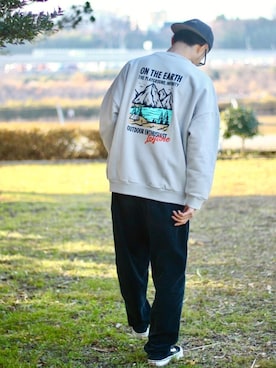 halさん(メンズ・175cm)の冬コーディネート