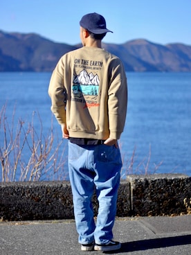 halさん（メンズ・175cm）の冬コーディネート