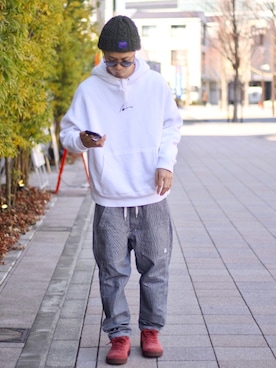 halさん（メンズ・175cm）の冬コーディネート