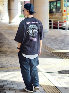 halさん（メンズ・175cm）の春コーディネート