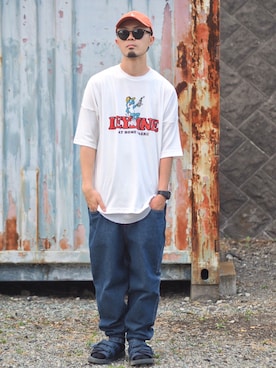 halさん（メンズ・175cm）の春コーディネート