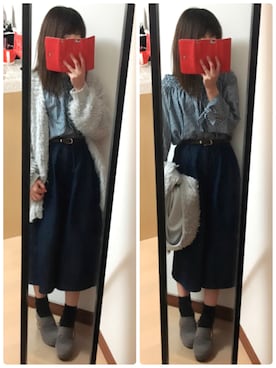 「プードルコート」｜✩Ｋｉｉさん（レディース・154cm）の春コーディネート