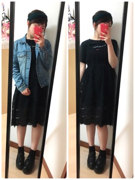 「リップ」｜✩Ｋｉｉさん（レディース・154cm）の春コーディネート