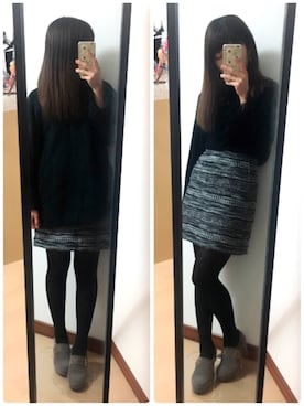 「ハロウィン」｜「アイテム（ブーティ）」を使った、✩Ｋｉｉさん（レディース・154cm）の秋コーディネート