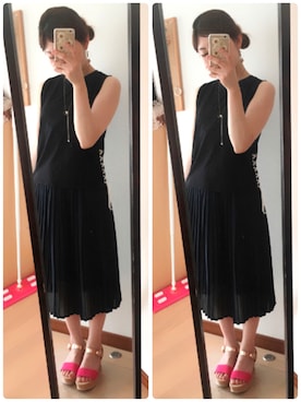 「アイテム（ピアス（両耳用））」を使った、✩Ｋｉｉさん（レディース・154cm・20代）の夏コーディネート