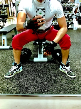 「筋トレ」｜lupin48さん（メンズ・178cm）の春コーディネート