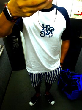 「筋トレ」｜lupin48さん（メンズ・178cm）の夏コーディネート