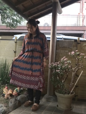 「Import & Select（インポートアンドセレクト）のアイテム（ワンピース/ドレス）」を使った、Miho Tonogiさん（レディース・163cm）の春コーディネート