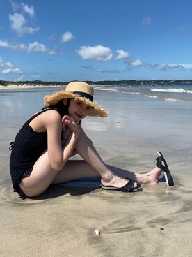 Snidel スナイデル の フリルワンピーススイムウェア 水着 Wear